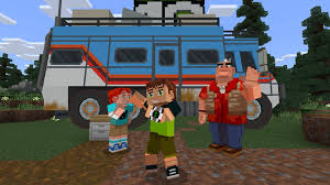 New downloadable content is now yours with ben 10, which comes in two different modes: Ben 10 In Minecraft Marketplace Minecraft