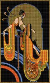 See more ideas about cross stitch patterns, cross stitch, stitch patterns. Classic Art Deco Cross Stitch Pattern Pdf Easy Chart With Etsy Cross Stitch Art Cross Stitch Bookmarks Cross Stitch