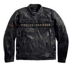 Harley Davidson Men S Passing Link Triple Vent Leather Jacket 98074 14vm Harley Davidson Jacket Men Harley Davidson Leather Jackets Leather Jacket Men