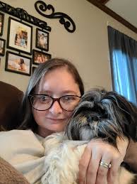 Seeing my sweet baby Cheese after a month of being