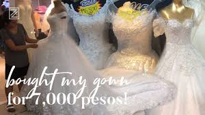 Divisoria Wedding Gowns 168 Mall D8 Mall Tabora Street Wethetzn Vlog 71 Gaun Pengantin Blog Instagram