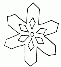 This collection includes mandalas, florals, and more. Simple Snowflake Coloring Pages Coloring Home