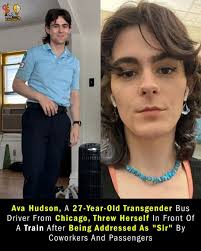 Ava Hudson, a 27-year-old transgender woman and Chicago bus driver,  tragically ended her life while wearing her work uniform. Ava had joined  the job with hope — looking for security, purpose, and