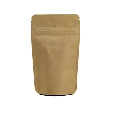 2 Oz Kraft Foil Stand Up Pouch Kraft