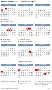 Además puede visualizar un listado de todos los días festivos de 2021. Calendario Laboral 2020 Catalunya Excel Calendario 2019