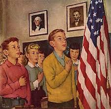 Pledge Of Allegiance Said Over The Loud Speaker By The Entire School My Childhood Memories Childhood Memories Sweet Memories