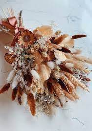 Natural dried cotton flower branch bouquet wedding party home floral decor diy. They Re Back Dried Flowers Are Trending For Weddings In 2020 The Gilded Gown