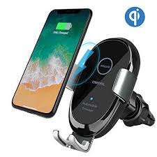 Chargeur Sans Fil Voiture Omeril Chargeur Rapide Voiture Trou D Aeration Porte Telephone Pour S10 S10 S10e S9 S9 S8 S8 S7 N Porte Telephone Chargeur Voiture