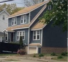 Plus the gray stonework like with this house, looks great, too! 46 Exterior Paint Colors For House With Brown Roof Matchness Com