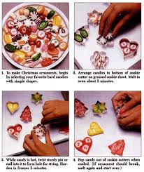 You may see an update with a variation on the colors in the. How To Make Diy Stained Glass Christmas Ornaments From Hard Candy 1987 Click Americana