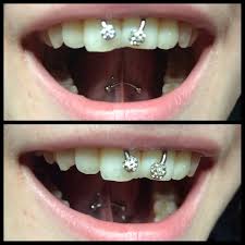 How is the tongue piercing done? Fresh Tongue Web Piercing By Sophie Tongue Web Piercing Web Piercing Tounge Piercing