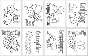 Our affordable year of preschool curriculum includes circle time, songs & rhymes, math, literacy, science, gross motor, arts & crafts, numbers, shapes, colors with hands which includes all the printable pages, our preschool curriculum is. Coloring Pages 100 Coloring Sheets For The Whole Family Insect Coloring Pages Bug Coloring Pages Bee Coloring Pages