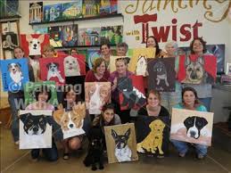 Our Ever Popular Paint Your Pet Class Paint Your Pet Painting Class Painting