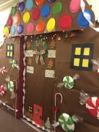 Gingerbread House Door Decorating Contest Door Decorating Contest Door Decorations Classroom Christmas House Door Decorations