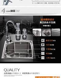 卡贝水槽单槽洗菜盆加厚厨房单盆304不锈钢水盆洗碗池大单槽套餐 tmall com天猫