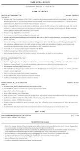 A digital account manager/executive (similar titles include digital planner and digital associate) helps to enhance clients' branding by leveraging he/she is usually accountable for the planning and preparation stage, formulating and managing clients' digital strategy and working with the agency's. Digital Account Director Resume Sample Mintresume