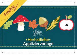 Wale beeindrucken kinder und erwachsene schon. Freebie Applikationsvorlage Herbstliebe Von Lange Hand Applikation Vorlagen Applikationsvorlage Nahprojekte