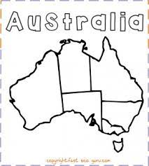 You'll find australian animal abc's, classroom projects, handwriting pages, coloring sheets, colorful bookmarks, crafts and more. Printable Australia Map Coloring Page Free Kids Coloring Pages Printable