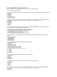 Soal dan jawaban biologi materi animalia. Soal Latihan Animalia