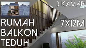 Balkon rumah minimalis tidak hanya berfungsi untuk area menjemur, namun dengan sentuhan tangan kreatif anda bentuk balkon rumah yang unik dapat menjadi daya tarik tersendiri pada rumah minimalis 2 lantai. Rumah 3kamar Balkon Teduh Lahan 7x12m Kode 137 Youtube