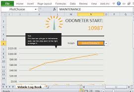 calculate mileage and fuel expenses with vehicle log book