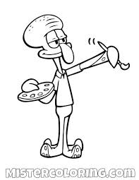 Spongebob Squarepants Coloring Pages For Kids Mister Coloring In 2020 Spongebob Drawings Cartoon Coloring Pages Coloring Pages