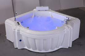 Fertigmontierte hot tubs mit kurzer aufheizzeit! China Corner Bath With Handle Acrylic Sheet Bathtub With Heat Jet Air China Corner Bath With Handle Bathtub With Heat Jet Air