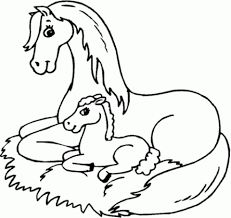 Check spelling or type a new query. Coloring Easy Horse Drawing For Kids Novocom Top
