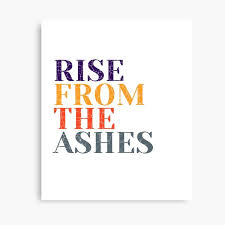 If you like any of the comics you get here, consider buying them from the publisher, if available. From The Ashes We Will Rise Wall Art Redbubble