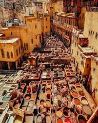 Tannery Fes Medina Fes Morocco Fez Morocco Cool Places To Visit Best Cities