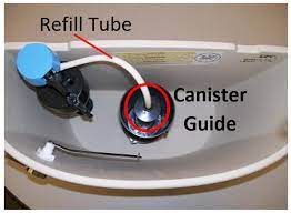 Do not use a metal washer directly under the bolt head inside the tank, as this will cause a leak. Replace A Canister Flapper Seal Kohler