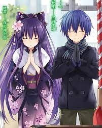 Tohka and shido at here to bless your days : rdatealive