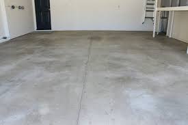 Unlike epoxy and paint, concrete stain can be applied in a thin coat that lets the old floor show through. Floor Paint For Concrete Garage