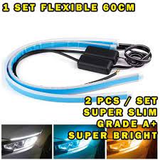 Daftar harga lampu led variasi mobil. Jual Lembaran Variasi Lampu Led Alis Drl Sein Flexible Mobil 60 Cm Terbaru Juli 2021 Blibli