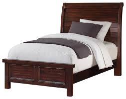 Custommade beds are handcrafted by american artisans with quality made to last. Hayward Twin Sleigh Bed Walker S Furniture Sleigh Beds