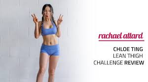 Don't feel pressured in performing at 100% at the start. Chloe Ting S 30 Day Lean Thigh Challenge Review Rachael Attard