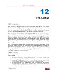 Klik untuk paparan lebih besar. Pdf Bab 12 Peta Geologi Wahdaniah Mukhtar Academia Edu