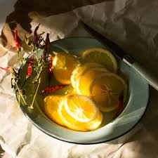 Spicy Sweet Broccoli with Roasted Lemon and Feta