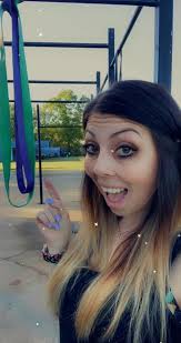 Pull up challenge workout done and Becca Chaisson I didn't fall out the  bands 🤣🤣conquered getting in and out by myself 🤪