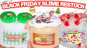 Black Friday Slime Shop Restock Boba Bao Slimes Nov 25th 2021 Youtube