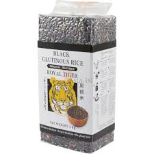 Viele informationen zur haltung und pflege der roten, schwarzen oder blaue tigergarnele finden sie hier. Schwarzer Klebreis Royal Tiger 1kg