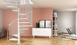 escalier sur mesure vous avez fait le choix entre escalier standard et escalier sur mesure ? L Escalier Helicoidal Circulaire