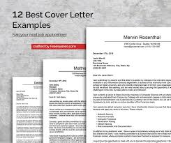 Check out the relevant cover letter templates you. The 12 Best Cover Letter Examples To Nail Your Next Job Application Freesumes
