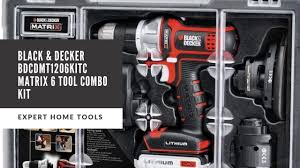 Impact attachment for driving screws and other large fasteners with ease. Combo Kits Tools Home Improvement Black Decker Bdcdmt1206kitc Matrix 6 Tool Combo Kit With Case