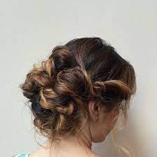 Wedding Hairstyle Ideas Modelled By Real Bridesmaids At Cosmopolitan Co Uk Hair Styles Bridesmaid Hair Hair
