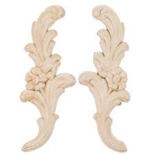 Floral Wood Appliques Hobby Lobby 859298 Wood Appliques Wood Crafts Diy Fairy Door