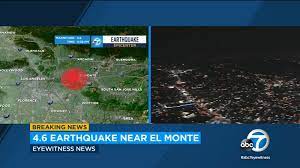 Earthquake now los angeles today. 4 5 Magnitude Earthquake Hits San Gabriel Valley With Shaking Felt Throughout Socal Abc7 Los Angeles