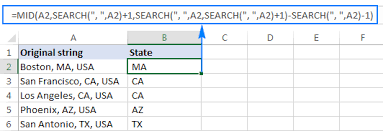 Mid formula has three compulsory parameters: Excel Mid Function Basic Uses And Advanced Formula Examples