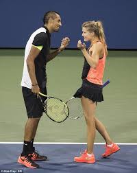 Day five from the australian open in melbourne. Kyrgios And Bouchard Put On Flirtatious Show In First Round Of Us Open Eugenie Bouchard Tennis Pictures Tennis Players