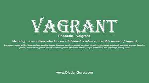 Find vagrant meaning and definition with synonyms and examples of use. How To Pronounce Vagrant With Meaning Phonetic Synonyms And Sentence Examples Youtube